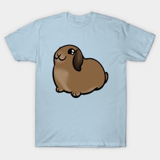 Brown Lop Bunny Rabbit Coney T-Shirt